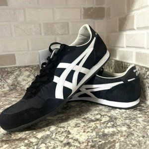 Onitsuka Tiger SERRANO BLACK / WHITE 1183B400 001 UNISEX Sneaker NEW!! 4.5-11.5